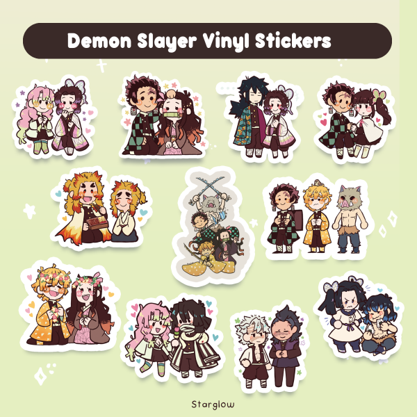 Demon Slayer Vinyl Sticker