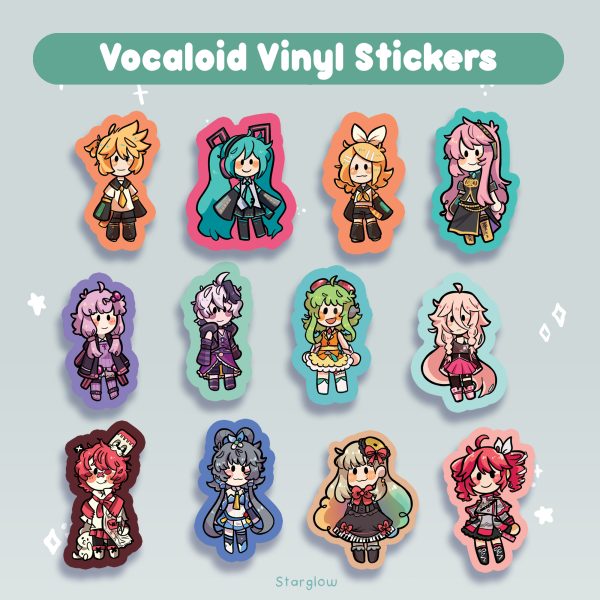 Vocaloid Vinyl Sticker 2