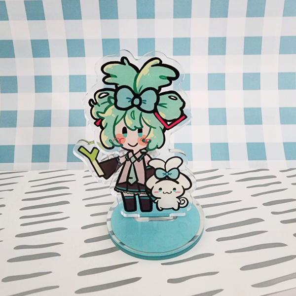 Miku & Cinnamoroll Wiggly Acrylic Standee