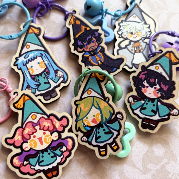 Witch Hat Atelier Wood Charms