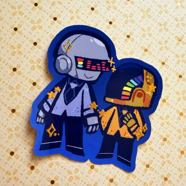 Daft Punk Sticker